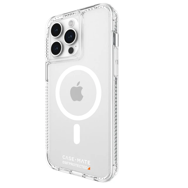 Чохол Case-Mate Ultra Tough D3O Clear для iPhone 15 Pro Max Clear with MagSafe (CM051674)