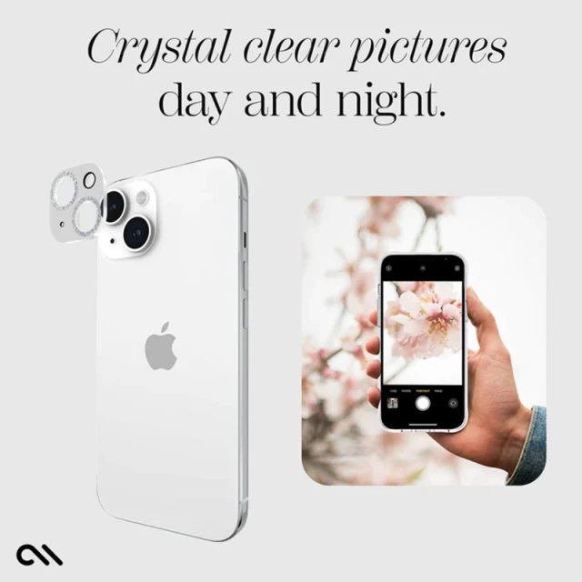 Захисне скло Case-Mate для камери iPhone 15 | 15 Plus Glass Lens Protector Twinkle Sparkle (CM051700)
