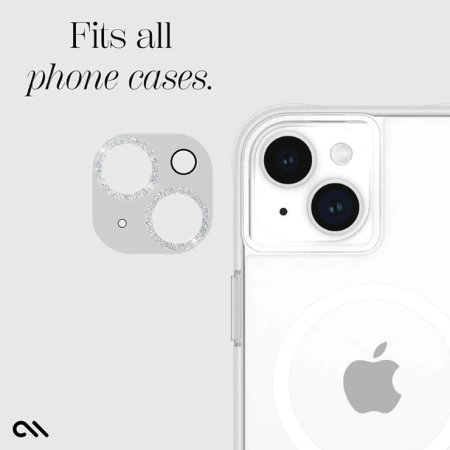 Захисне скло Case-Mate для камери iPhone 15 | 15 Plus Glass Lens Protector Twinkle Sparkle (CM051700)