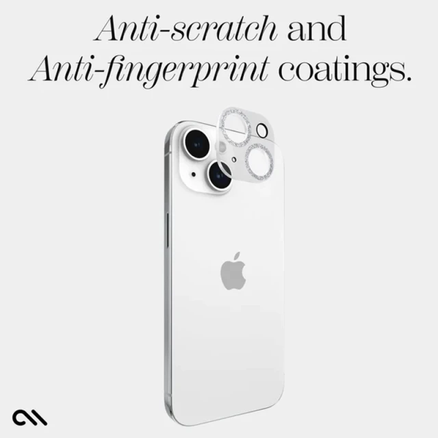 Захисне скло Case-Mate для камери iPhone 15 | 15 Plus Glass Lens Protector Twinkle Sparkle (CM051700)