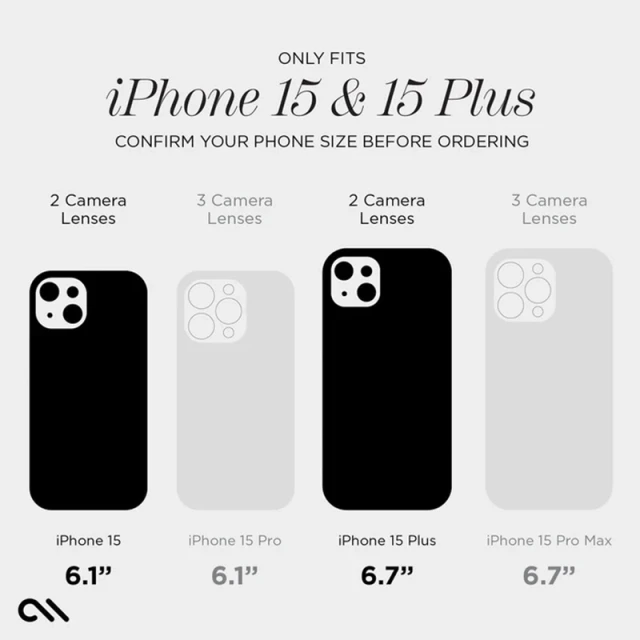 Захисне скло Case-Mate для камери iPhone 15 | 15 Plus Glass Lens Protector Twinkle Sparkle (CM051700)