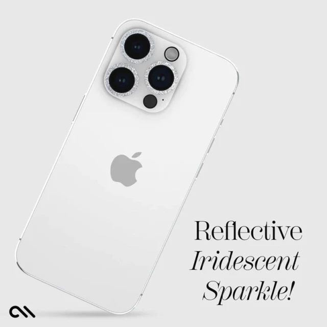 Захисне скло Case-Mate для камери iPhone 15 Pro | 15 Pro Max Glass Lens Protector Twinkle Sparkle (CM051710)