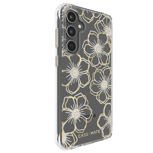 Чехол Case-Mate Floral Gems для Samsung Galaxy S23 FE (S711) Gold (CM053136)