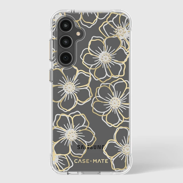 Чехол Case-Mate Floral Gems для Samsung Galaxy S23 FE (S711) Gold (CM053136)