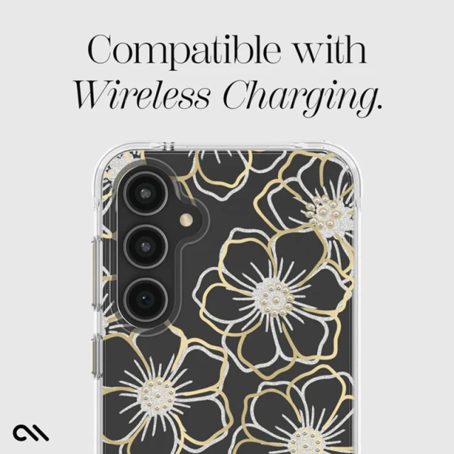 Чехол Case-Mate Floral Gems для Samsung Galaxy S23 FE (S711) Gold (CM053136)