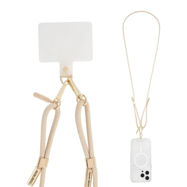 Універсальний шнурок Case-Mate Phone Crossbody Rope Beige (CM053392)