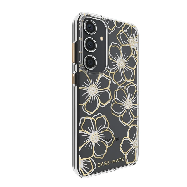 Чохол Case-Mate Floral Gems для Samsung Galaxy S24 Plus (S926) Gold (CM053434)
