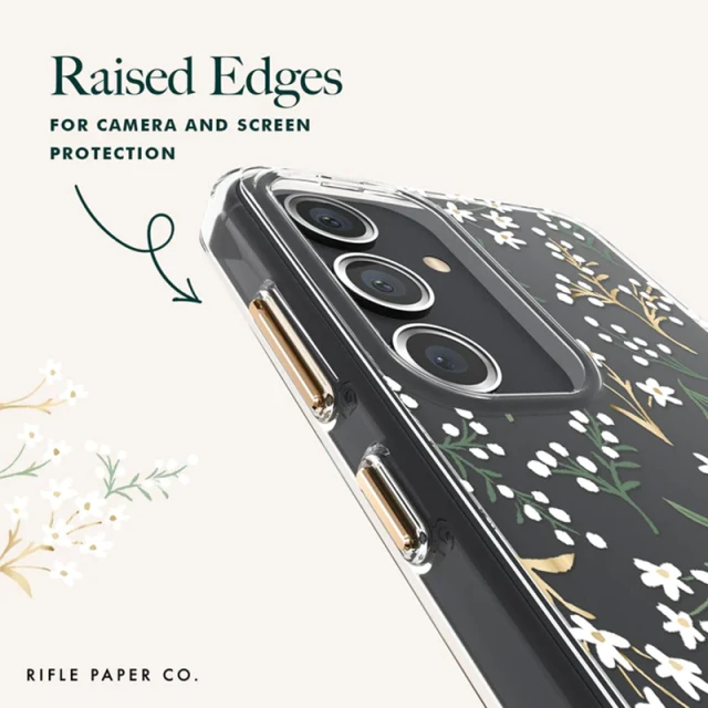 Чохол Rifle Paper Clear для Samsung Galaxy S24 Plus (S926) Petite Fleurs (RP053564)