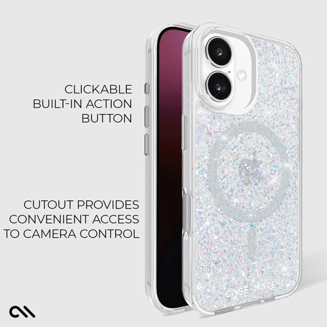 Чохол Case-Mate Twinkle для iPhone 16 Disco with MagSafe (CM054334)