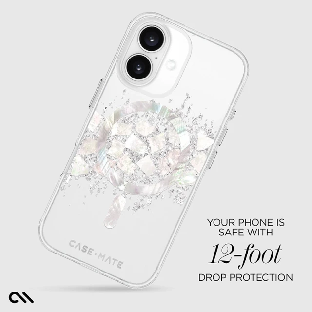 Чохол Case-Mate Karat для iPhone 16 A Touch of Pearl with MagSafe (CM054336)