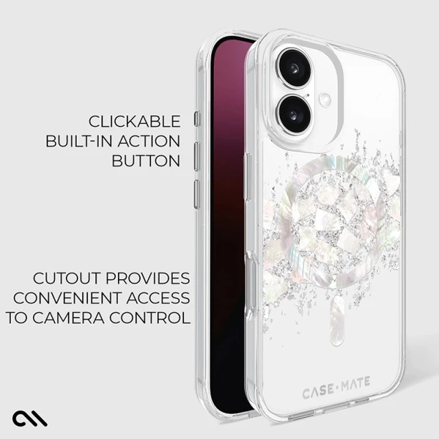 Чохол Case-Mate Karat для iPhone 16 A Touch of Pearl with MagSafe (CM054336)