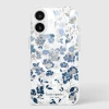 Чехол Kate Spade New York Protective Gems для iPhone 16 Flowerbed Blue (KS054338)