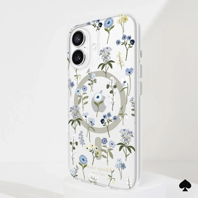 Чехол Kate Spade New York Protective для iPhone 16 Precious Bloom (KS054340)