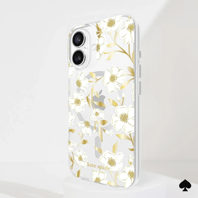 Чохол Kate Spade New York Protective Gems для iPhone 16 Sunshine Floral (KS054342)