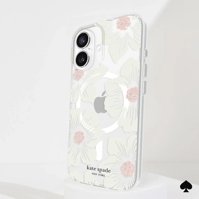 Чохол Kate Spade New York Protective для iPhone 16 Pink (KS054344)