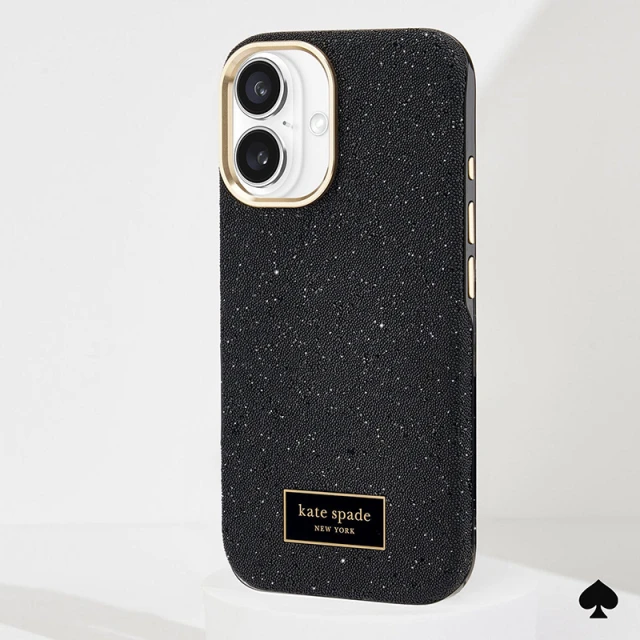 Чохол Kate Spade New York Crystal Pave для iPhone 16 Nightfall (KS054354)