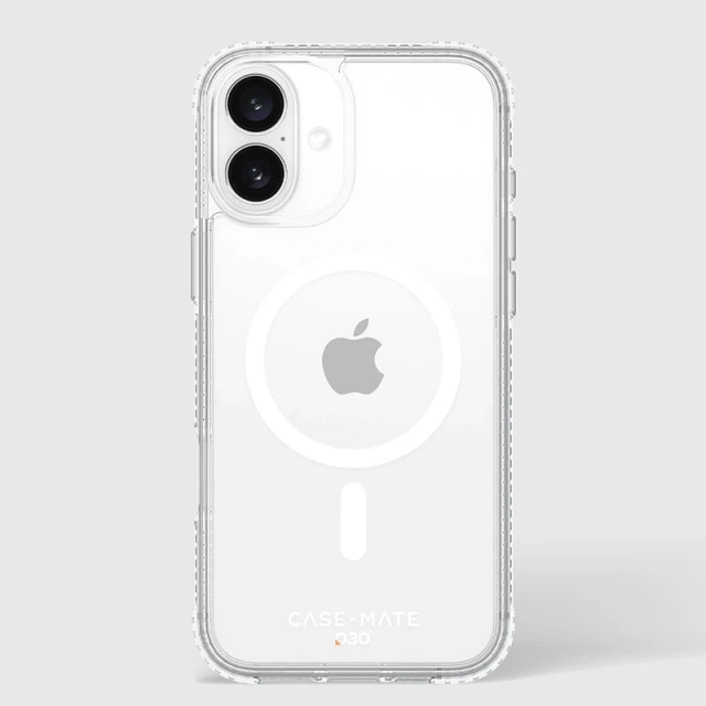 Чохол Case-Mate Tough D3O для iPhone 16 Plus Clear with MagSafe (CM054370)