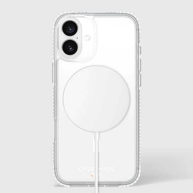 Чохол Case-Mate Tough D3O для iPhone 16 Plus Clear with MagSafe (CM054370)