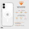 Чохол Case-Mate Tough D3O для iPhone 16 Plus Clear with MagSafe (CM054370)