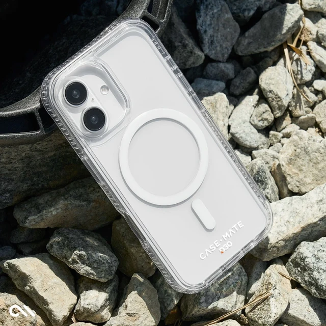 Чохол Case-Mate Tough D3O для iPhone 16 Plus Clear with MagSafe (CM054370)