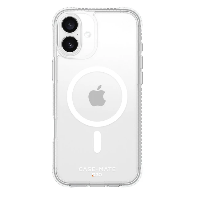 Чохол Case-Mate Tough D3O для iPhone 16 Plus Clear with MagSafe (CM054370)