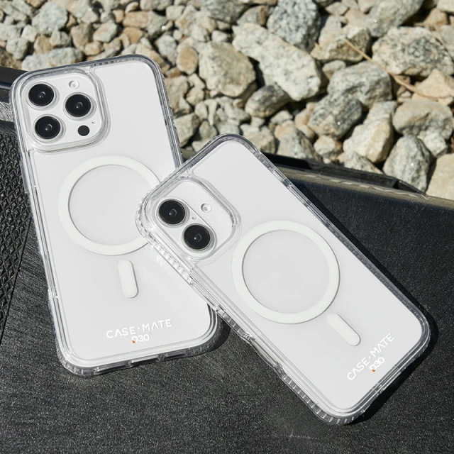 Чохол Case-Mate Tough D3O для iPhone 16 Plus Clear with MagSafe (CM054370)