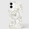 Чохол Case-Mate Floral Gems для iPhone 16 Plus Gold with MagSafe (CM054374)