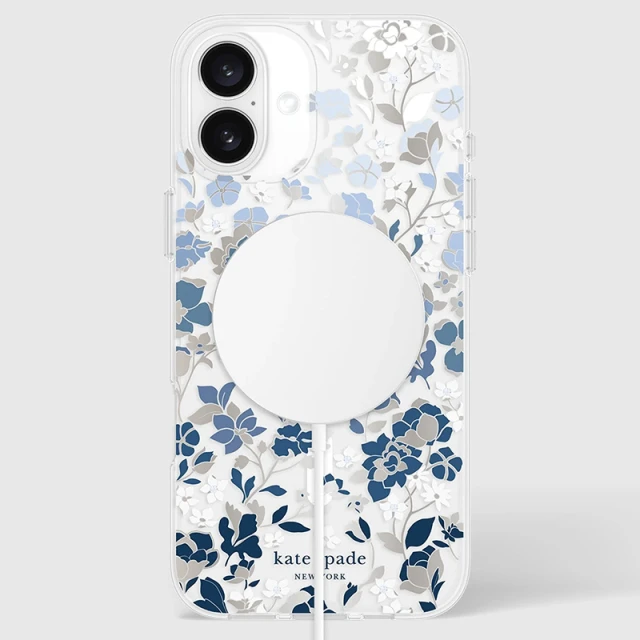 Чохол Kate Spade New York Protective Gems для iPhone 16 Plus Blue (KS054380)