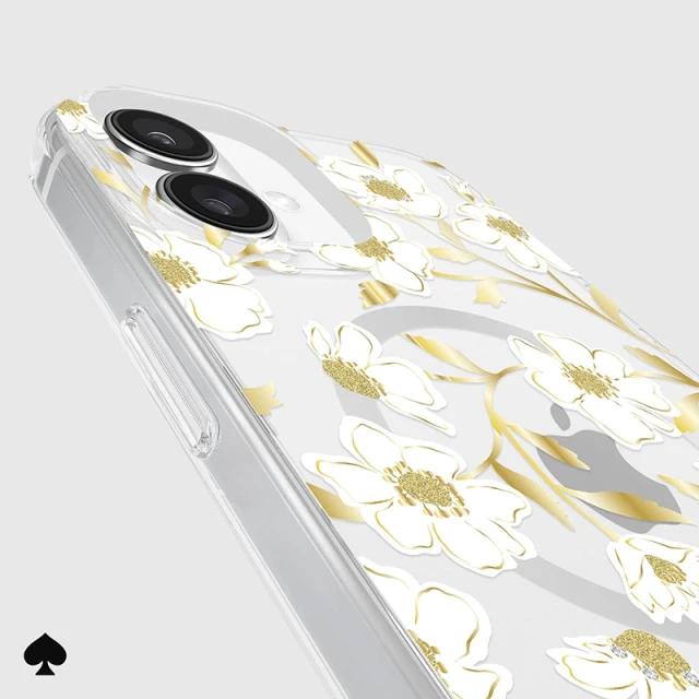 Чохол Kate Spade New York Protective Gems для iPhone 16 Plus Sunshine Floral (KS054384)