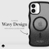 Чохол Kate Spade New York Wavy для iPhone 16 Plus Navy (KS054394)