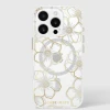 Чехол Case-Mate Floral Gems для iPhone 16 Pro Gold with MagSafe (CM054416)