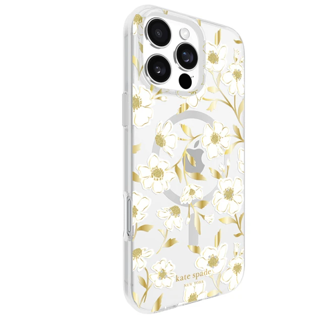 Чохол Kate Spade New York Protective Gems для iPhone 16 Pro Max Sunshine Floral (KS054468)