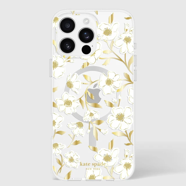 Чохол Kate Spade New York Protective Gems для iPhone 16 Pro Max Sunshine Floral (KS054468)
