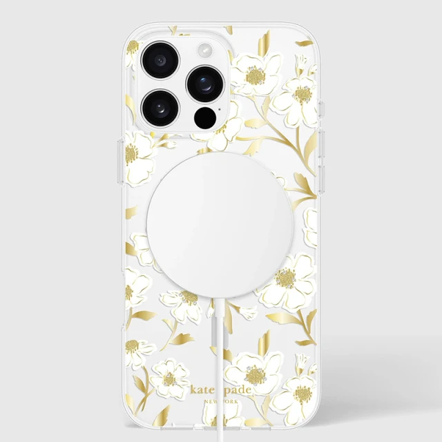 Чохол Kate Spade New York Protective Gems для iPhone 16 Pro Max Sunshine Floral (KS054468)