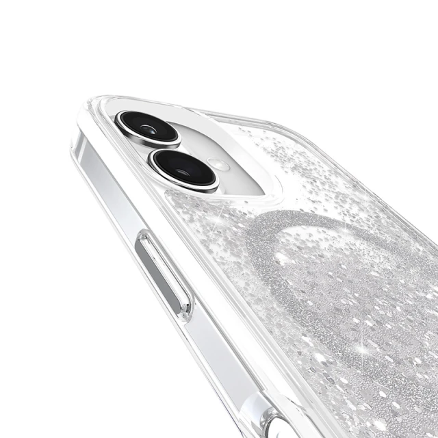 Чохол Case-Mate Waterfall для iPhone 16 Silver with MagSafe (CM054596)