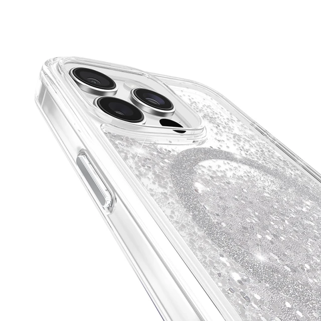 Чохол Case-Mate Waterfall для iPhone 16 Pro Max Silver with MagSafe (CM054612)
