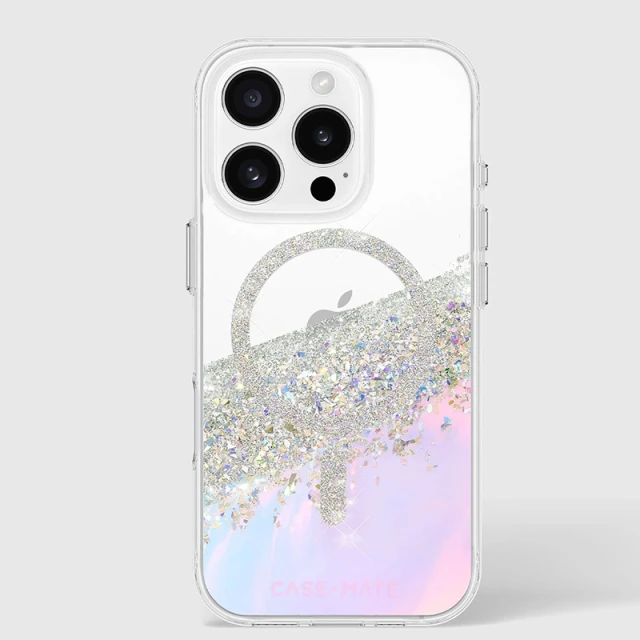 Чохол Case-Mate Karat для iPhone 16 Pro Holographic Soap Bubble with MagSafe (CM054716)