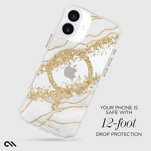 Чохол Case-Mate Karat для iPhone 16 Plus Granite with MagSafe (CM054724)