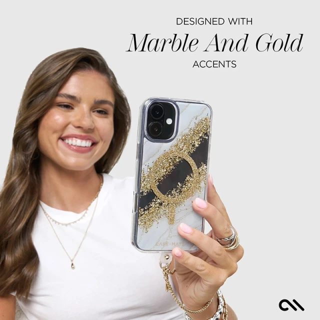 Чохол Case-Mate Karat для iPhone 16 Plus Granite with MagSafe (CM054724)