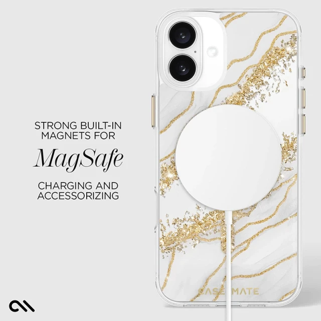 Чохол Case-Mate Karat для iPhone 16 Plus Granite with MagSafe (CM054724)