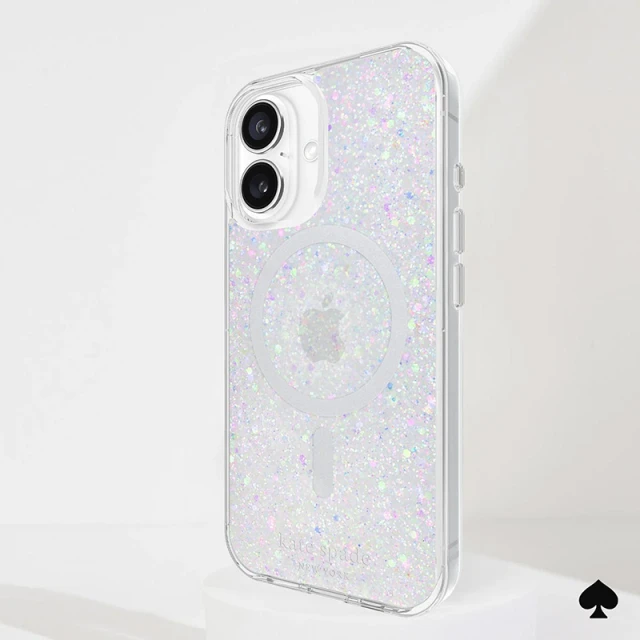 Чехол Kate Spade New York Protective для iPhone 16 Chunky Glitter (KS054948)