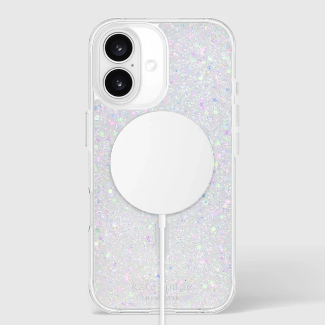 Чехол Kate Spade New York Protective для iPhone 16 Chunky Glitter (KS054948)