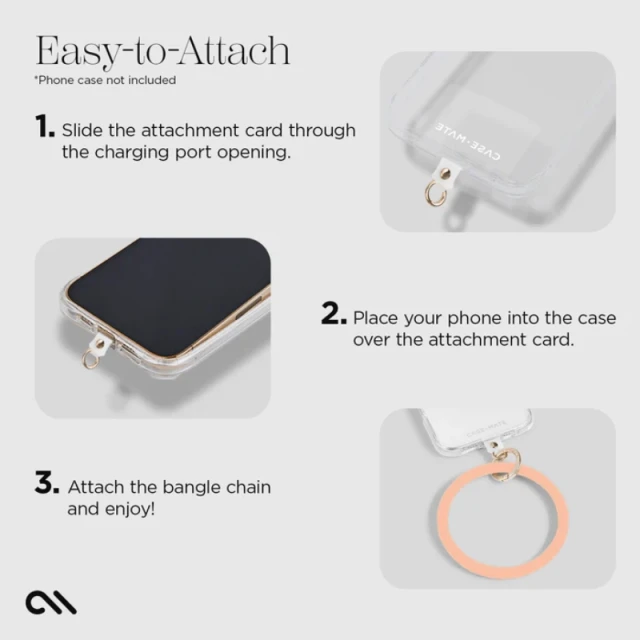 Браслет Case-Mate Phone Bangle для смартфона Peach (CM056194-05)