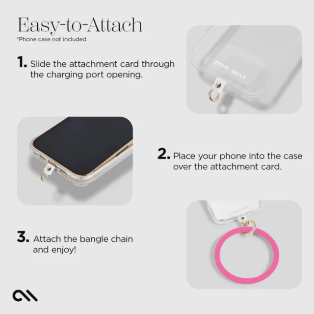 Браслет Case-Mate Phone Bangle для смартфона Fuchsia (CM056196-05)