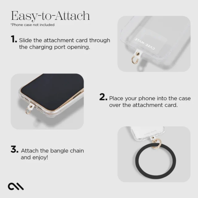 Браслет Case-Mate Phone Bangle для смартфона Black (CM056204-05)