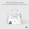 Сумка Case-Mate Micro Tote Bag водонепроникна Silver Chrome/Clear (CM056472)