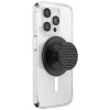 Тримач Popsockets Round Aluminum Triangle Knurl Grip MagSafe Black (807392)