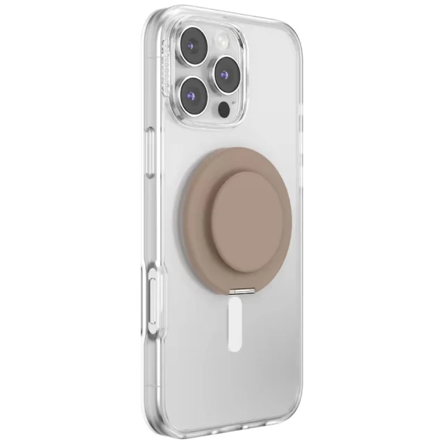 Тримач PopSockets Kick-Out Grip Latte Beige (807625)