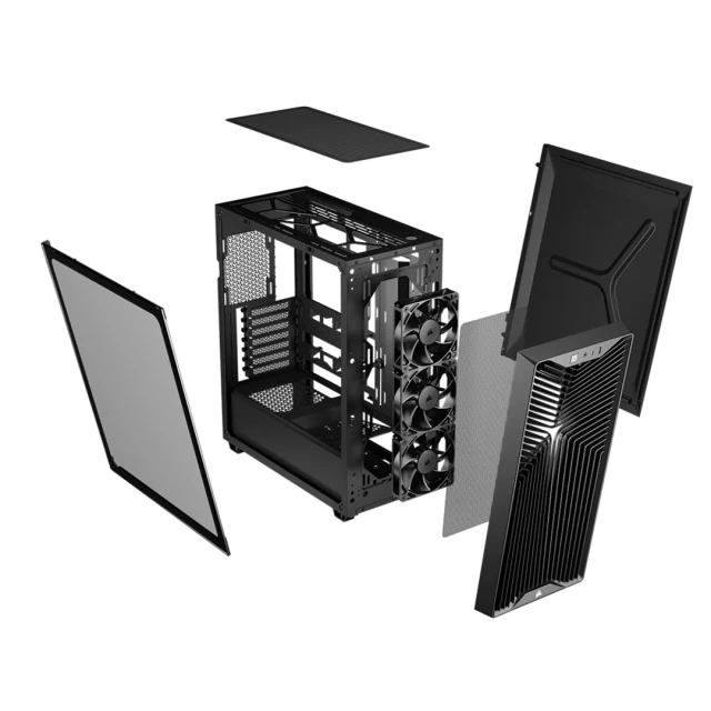 Корпус Corsair 3200D RS Mid-Tower Black (840440414643)