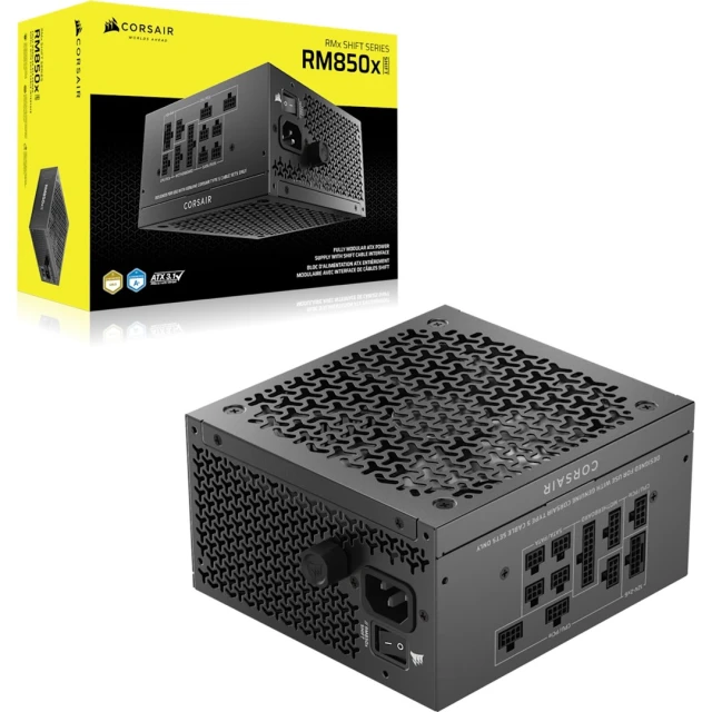 Блок живлення Corsair RM850x Shift 850 Вт Cybenetics Gold (840440484974)